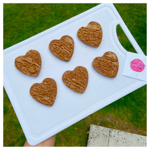 Syn / Calorie Labelled Biscoff Hearts