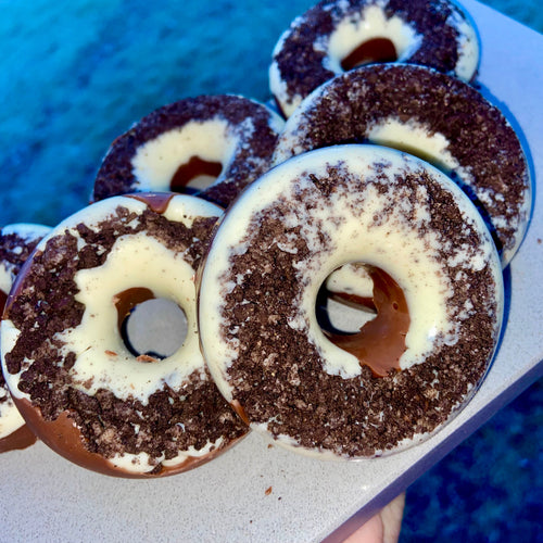 Oreo / Custard Cream Doughnut